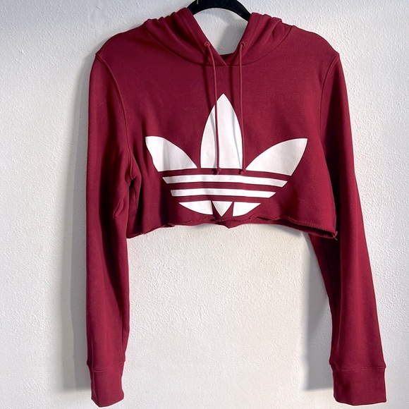 adidas Tops - Adidas Cropped Hoodie